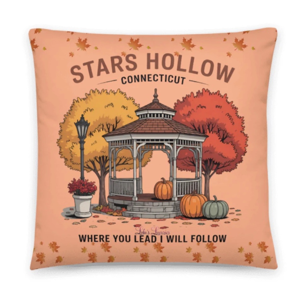 Gilmore Girls Stars Hollow Decorative Pillow